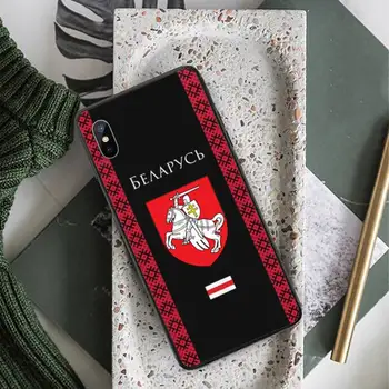 Belorusija zastavo modno oblikovanje vzorec capa funda Primeru Telefon za iPhone 11 12 pro XS MAX 8 7 6 6S Plus X 5S SE 2020 XR 119475
