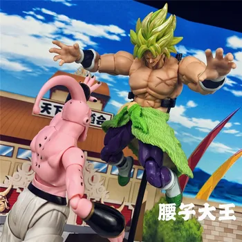 Anime Številke SHF Dragon Ball Jilian Lianhei Sprosti Raleigh Kralj Bog Vegeta Goku Buu Model Igrača Dekoracijo Otroci Darilo