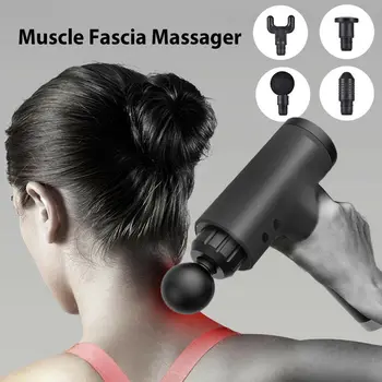 3600r/min Terapije Električna Masaža Pištolo 6 Prestav Mišice Massager Bolečine Šport Fascijo Pištolo Stroj, ki se Sprostite Telo Shujšanje Z Glav 4