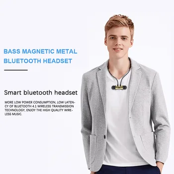 S8 Brezžični Športne Slušalke So Magnetni Bluetooth Slušalke Stereo Bass Glasbe Ročaji Očal Slušalke Z Mikrofonom Slušalke
