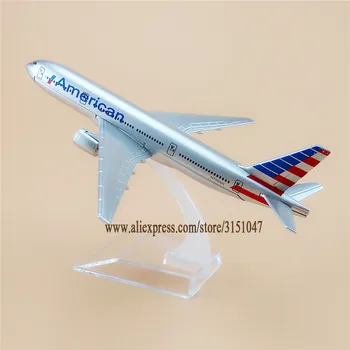 16 cm Zlitine Kovin, Diecast Letala Air Ameriški AA letalske družbe Boeing 777 B777 Airways Letalo Model Letalo Model Otroci Darila