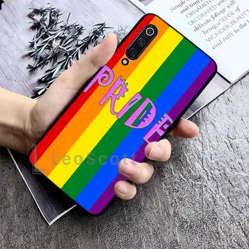 LGBT rainbow barva ljubezni gay Telefon Primerih za Xiaomi Redmi opomba Huawei honor mate P 7 8 9 10 20 30 40 t mp Pro x Lite pokrov 124310