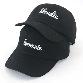 Blondie pecivo, vezenje nekaj kapa klobuk bombaž nastavljiv moda baseball kape vrnitev žoge nove športne kape