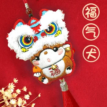 Kitajski Amulet DIY Vezenje Kit Car Obesek Risanka Navzkrižno Vboda Nastavite Needlework Ročno Vezenje Šivanje Obrti Dekor Darilo 1256