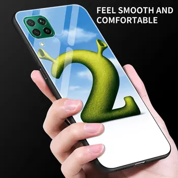 Moive Shrek Coon Luksuzni Stekla Primeru Telefon za Huawei P30 P40 Pro P20 Lite P Smart Z Y6 Y9 Y7 2019 za Čast 9X 20 8X Pokrov