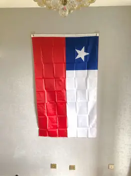 ZXZ brezplačna dostava Čile zastavo 3x5Ft 90x150cm chl cl čile zastava Banner visi za notranjo zunanjo dekoracijo 126026