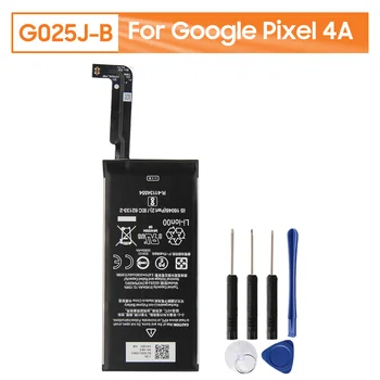 Original G025J-B Baterija Za Google Pixel 4A Originalne Nadomestne Baterije Telefona 3080mAh Z Brezplačno Orodja