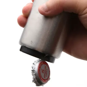 Magnetni Samodejno Odpirač Za Pivo Iz Nerjavečega Jekla, Odpirač Za Steklenice, Prenosni Magnet Vino Konzerve Vrstici Orodja Magnetische Bier Flesopener
