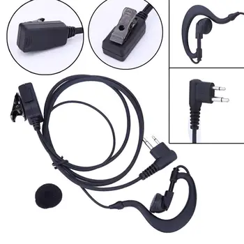 2 Pin Akustična Cev Slušalka Mic PG Slušalke za Motorola Radii GP88 GP300 Walkie Talkie Slušalka Visoke kakovosti, trpežne prenosni