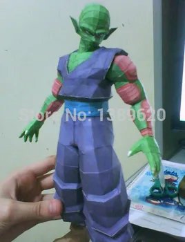 Papir Model Anime Picollo Daimao 3D papir uganke diy igrače