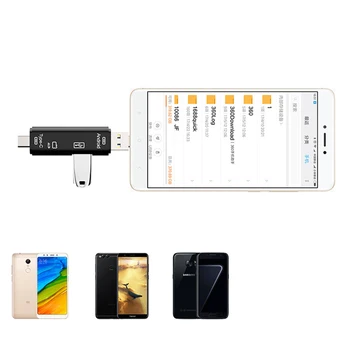 Visoke hitrosti USB2.0 spominskih Kartic Za Mobilni Telefon SD TF Kameri IPhone Adapter za Prenosni RAČUNALNIK IPad Vse-v-enem Univerzalno TF Pretvorite