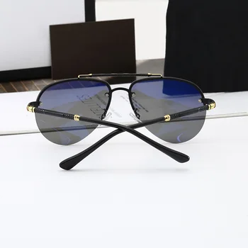 2021 Polarizirana sončna Očala Moških Pilotni Očala Retro sončna Očala Novo Edinstveno Zasnovo blagovne Znamke Oblikovalec UV400 oculos de sol 0540