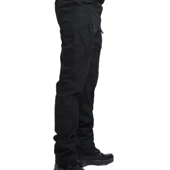 Človek Tovora jeans Hlače Multi-Žep Koži Prijaznih Mešanica Bombaža vodoodporna Dolge Hlače za na Prostem джинсы джинсы для мужчин