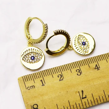 10 Parov Modne Cirkonij oči obliko uhani Oči uhani za Ženske, nakit, uhani za ženske uhani za Ženske, nakit, darilo 8261