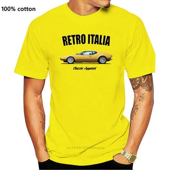 DE TOMASO PANTERA t-shirt. RETRO ITALIA. KLASIČEN AVTO. SPREMENJENA. DETOMASO