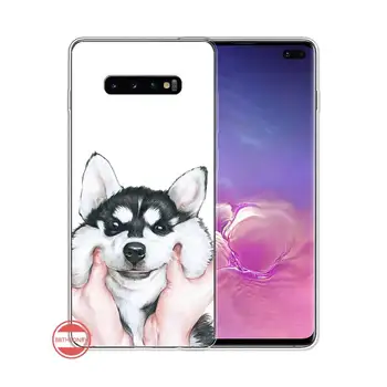 Pug smešno pes živali srčkan Primeru Telefon Za Samsung Galaxy S5 S6 S7 S8 S9 S10 S10e S20 rob, plus, lite