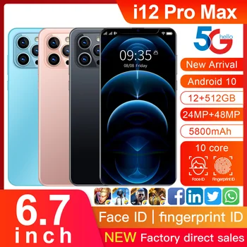 Pametni telefon I12 Pro Max 6.7