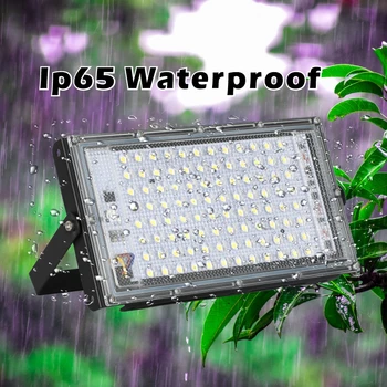 Led Žarometi, AC220V Prostem Žaromet Reflektor IP65 Vodotesen 30W 50 W 100W LED Ulične Svetilke Krajine Svetlobe