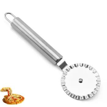 Iz Nerjavečega Jekla Dielektrične Nož Ustvarjalne Roller Pizza Dielektrične Nož Torto Rezalnik Peko Orodje Bakeware