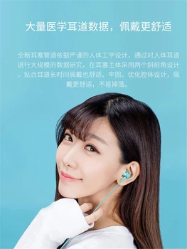 Ušesnih Čepkov za Slušalke 3.5 MM Žica Nadzor za Xiaomi Mi A3 CC9 CC9se Redmi Opomba 9 8 7 6A 5A 4X 5X Huawei Samsung