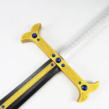 [Zabavno] 110 cm, Cosplay Anime Enem kosu Dracule Mihawk Sabre noč star Meč orožje leseni Meč model Anime Noša stranka kažejo 131737