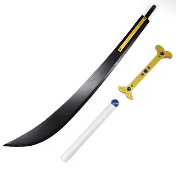[Zabavno] 110 cm, Cosplay Anime Enem kosu Dracule Mihawk Sabre noč star Meč orožje leseni Meč model Anime Noša stranka kažejo