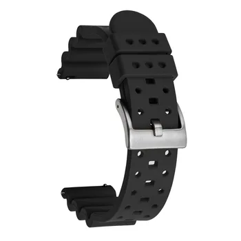 Hitro Sprostitev Watch Band za Huawei GT 2e Galaxy Active3 Visoke Kakovosti Fluoroelastomernih Trak 20/22/24 mm Watch Dodatki