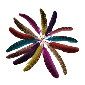 20/100 kozarcev Naravnih fazan perje za obrt diy dekoracijo poroke Piščanec Obsegov needlework nakit, oblačila Plumas 10-15 cm
