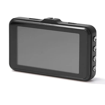 Avto Video Snemalnik Nepremočljiva Night Vision Dash Cam 1080P HD DVR 3-palčni IPS Zaslon Širokim Kotom 170 Vožnja Avtomobila Diktafon