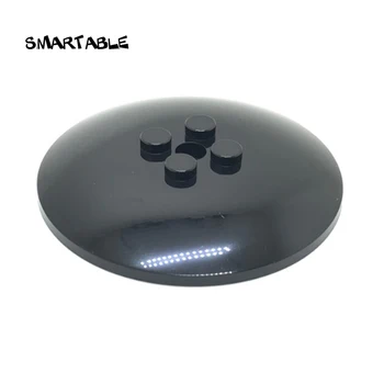 Smartable Ploščo Okrogle 6x6 Jed gradniki MOC Del Igrače Združljiv Večje blagovne Znamke 44375 Mesto 30pcs/veliko