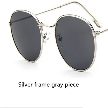 Retro Krog Okvir Očal Vse-match Barvo Film sončna Očala Modni Trend sončna Očala Ocean Objektiv Glasse UV400