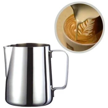 Vrč iz nerjavečega Jekla za penjenje Mleka jug Espresso Kave Vrč Barista Obrti Kava Latte Penjenje Mleka Jug Latte Skodelice Mleka