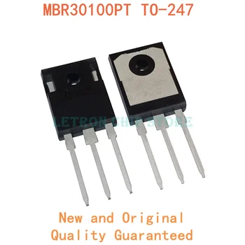 5PCS MBR30100PT ZA-247 MBR30100 TO247 30100PT 30A 100V TO247AC Schottky dioda novega in izvirnega IC Chipset 1351