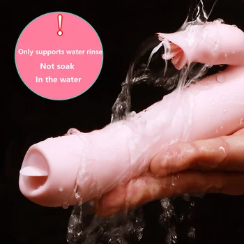 Samodejno Teleskopsko Dildo, Vibrator G-Spot Rabbit Vibrator za Klitoris Stimulator Ogrevanje Vibrador Palico Massager Sex Igrače za Ženske