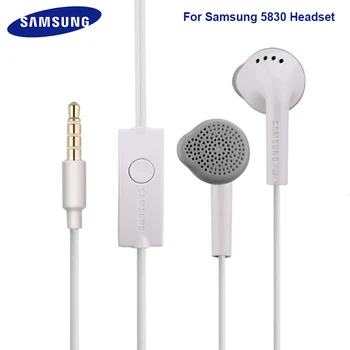 Originalni Samsung Galaxy EHS61 Stereo Slušalke 3.5 mm in-Ear Slušalke z Mikrofonom za S5830 S5838 I9023 P1000 S5660 S3850 S8600 S6 S7 1361