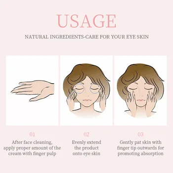 Niacinamide Sakura Kremo za Oči Vitamini Proti gubam Oči Serum Zmanjša Zabuhlost Oči In Lajšanje Staranja Eye za Nego Kože TSLM1 13621