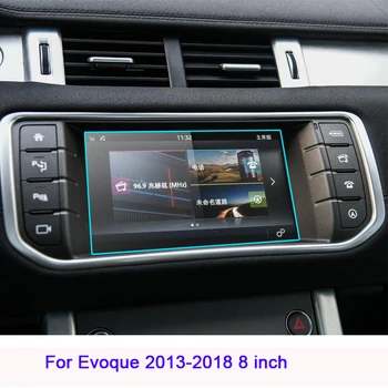Kaljeno Steklo Zaščitno folijo Protector za Range Rover Evoque Obdobje 2013-2018 Avto GPS Navigacija Zaslon na Dotik 13749