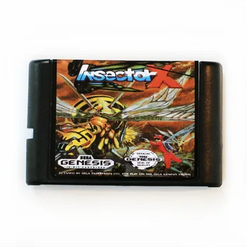 Insector X 16 bitni MD Igra Kartice Za Sega Mega Drive Za SEGA Genesis