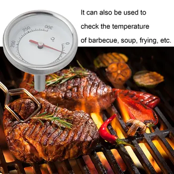 Kuhinja Hrane Termometer jekla BBQ kovinski akvarij hitro branje, kava zamrzovalnik hrane, kuhinjo, večnamenski termometer