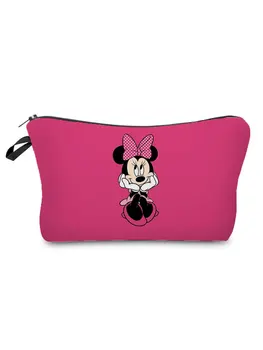 Disney Mickey Minnie Kozmetične Vrečke Vroče Prodaje Priložnostne Mini Ličila Vrečko Edinstveno Ženske Prenosno Vrečko Za Shranjevanje Otroške Risanke Svinčnik