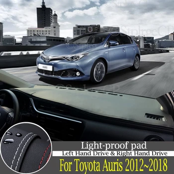 Kakovosti usnja, ki za instrumentne plošče in varstvo pad in svetlobno-dokazilo tipke za Toyota Auris 2012~18 E180 Corollacar styling dodatki 13840