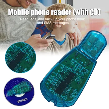 Reader USB SIM Card Reader Simcard Pisatelj/Kopiranje/Cloner/Backup GSM CDMA UMTS mobilni telefon