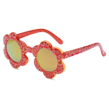 Nova Risanka Lep Fant Pisane Rože sončna Očala Visoke kakovosti Očala 1-5 let starosti Otroka Sevanja ProtectionThere so darilo