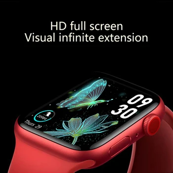 2021 HW22 Smartwatch Serije 6 1.75 palčni HD Zaslon, Bluetooth Klic DIY Watchfaces Ura Pametno Gledati Za Android IOS PK HW12 HW16