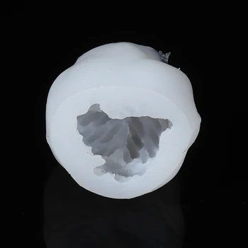 Nova 3D Sferične Svečo Vosek Stopi Plesni Silikonski Preja Žogo Obliko Sveče Kalup Za DIY Milo Aromaterapija Svečo, zaradi Česar