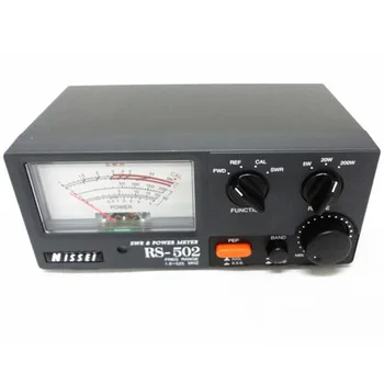 Original NISSEI RS-502 Moči Meter 1.8-525Mhz Kratki Val UV Standing Wave SWR Meter Digitalni Merilnik Moči RS502 za dvosmerni Radijski
