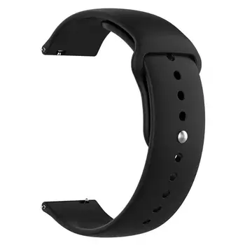 Trajno Watch Band Klasičnih Občutljivo Teksturo 18 mm Watch Band Manšeta Silikonski Hitro Sprostitev Zapestje Traku za Xiaomi Watch