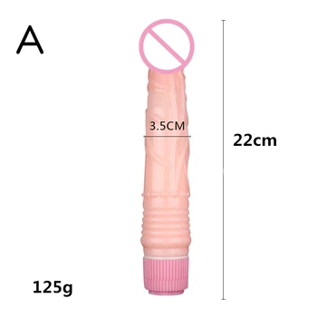 Silikonski Vibrator, Vibrator Sex Igrače Za Ženske Realističen Penis Umetno G Spot Analni Vagina Masturbacija Odraslih Big Dildos Z Vibriranjem 14486