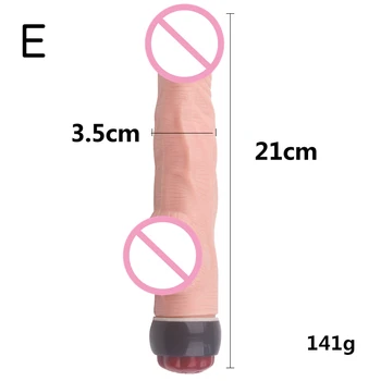 Silikonski Vibrator, Vibrator Sex Igrače Za Ženske Realističen Penis Umetno G Spot Analni Vagina Masturbacija Odraslih Big Dildos Z Vibriranjem