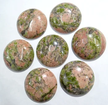 Debelo 12pcs 30 mm naravnega kamna turquoises krog chrysoprase kroglice za DIY nakit, izdelava Pribor Obroč ogrlico, obesek